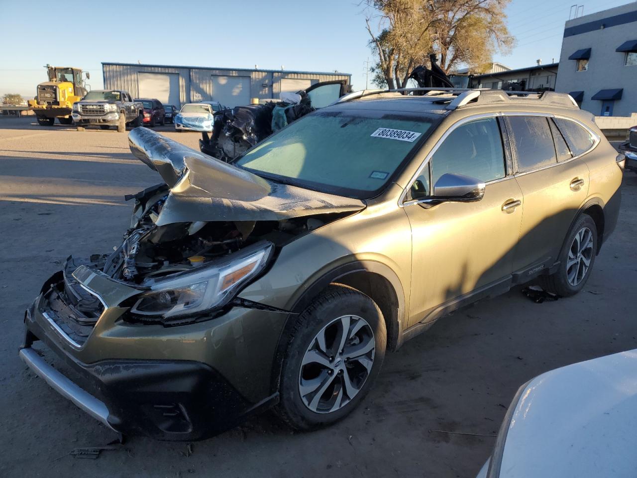 2022 SUBARU OUTBACK TOURING VIN:4S4BTAPC9N3134321