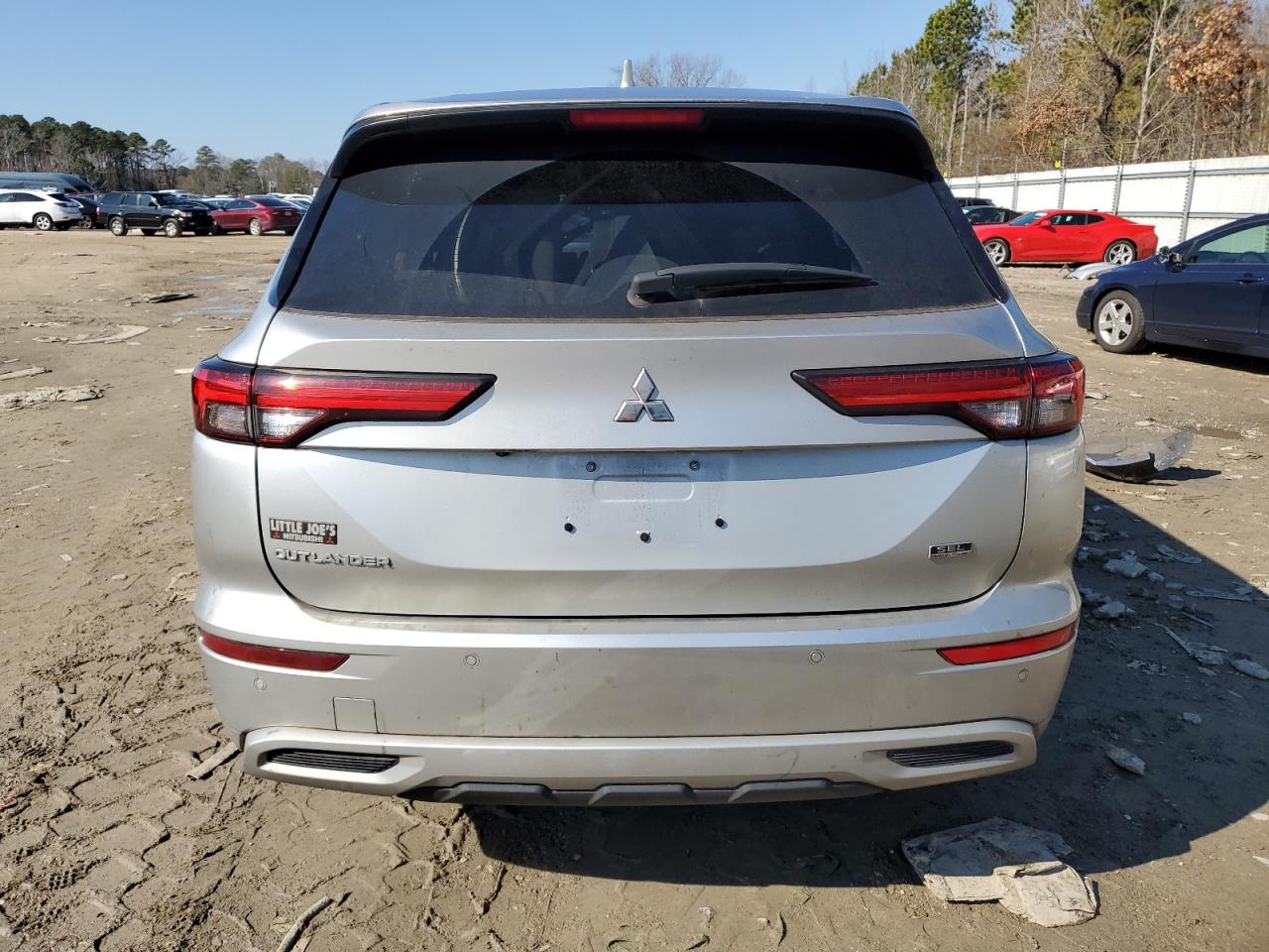 2022 MITSUBISHI OUTLANDER SEL VIN:JA4J3VA87NZ080424