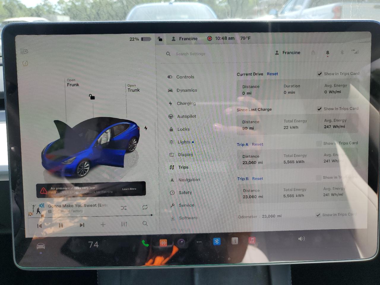 2022 TESLA MODEL 3  VIN:5YJ3E1EB4NF277564