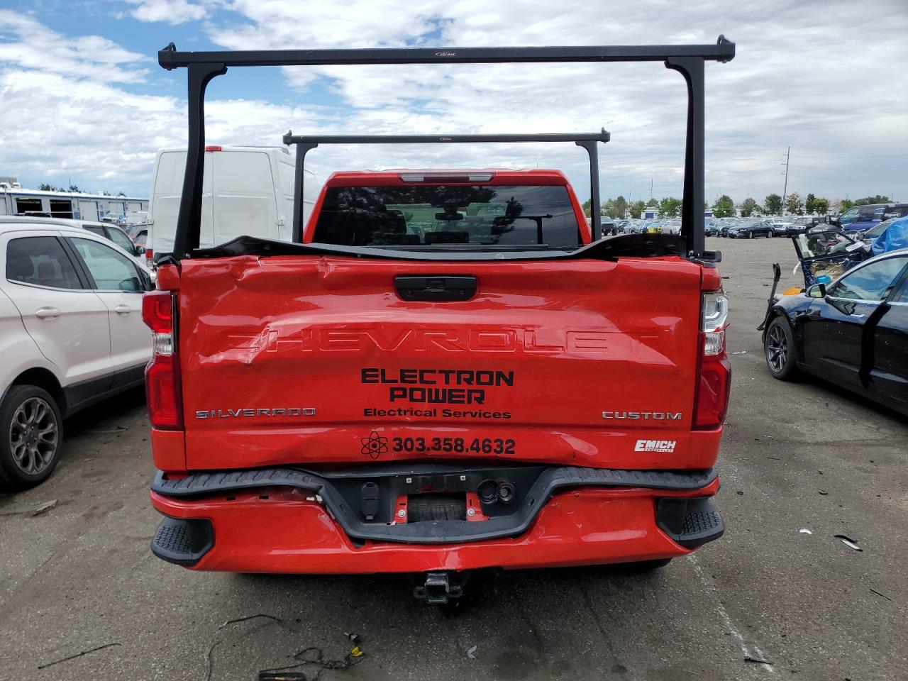 2022 CHEVROLET SILVERADO LTD K1500 CUSTOM VIN:1GCPYBEK9NZ236145