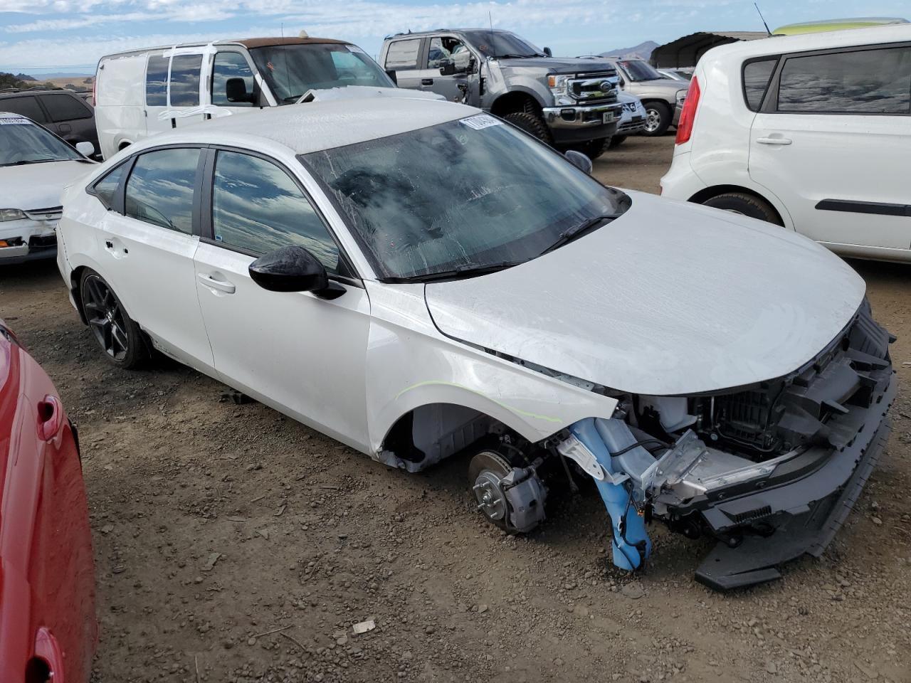 2023 HONDA CIVIC SPORT VIN:2HGFE2F58PH553819