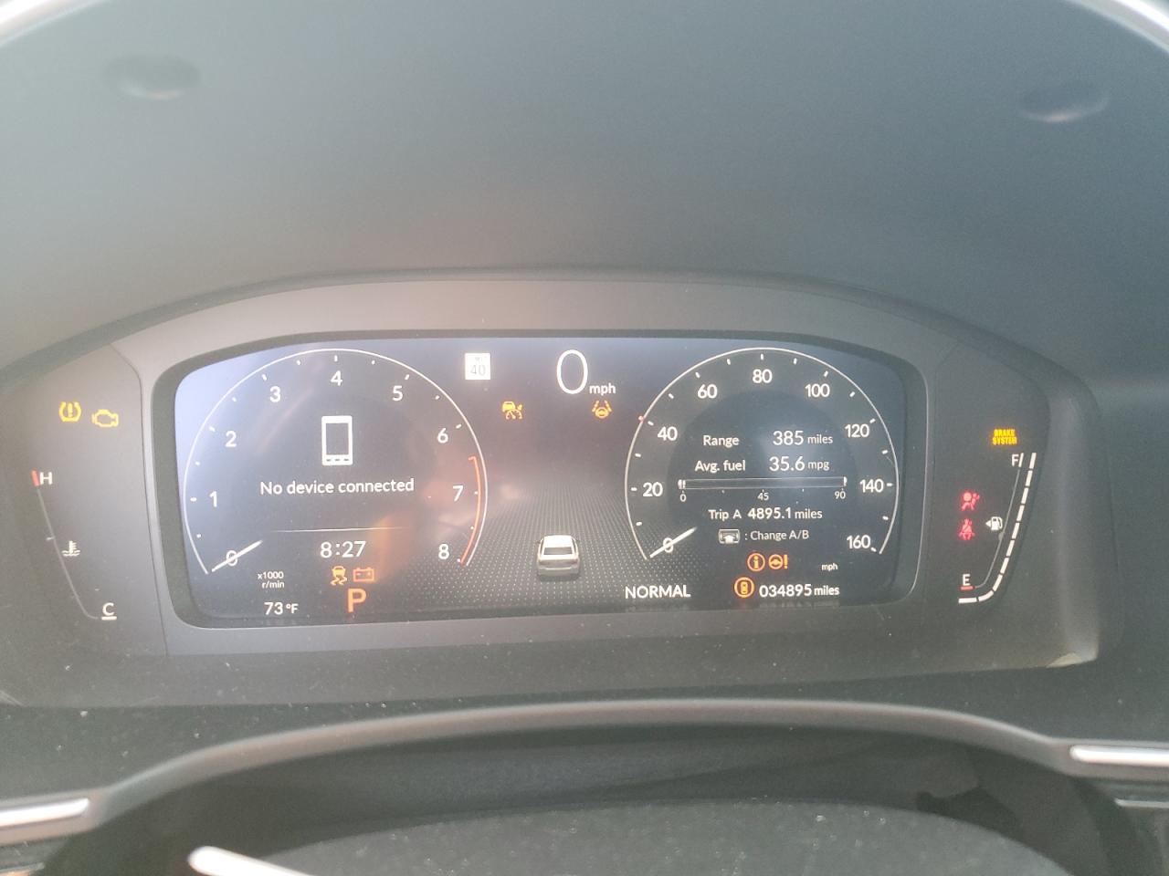 2023 HONDA CIVIC TOURING VIN:2HGFE1F98PH301310