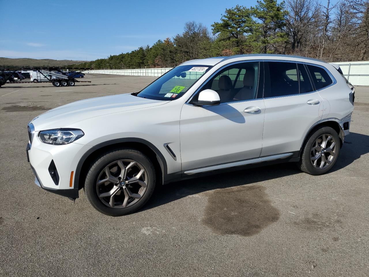 2022 BMW X3 XDRIVE30I VIN:5UX53DP08N9M26093