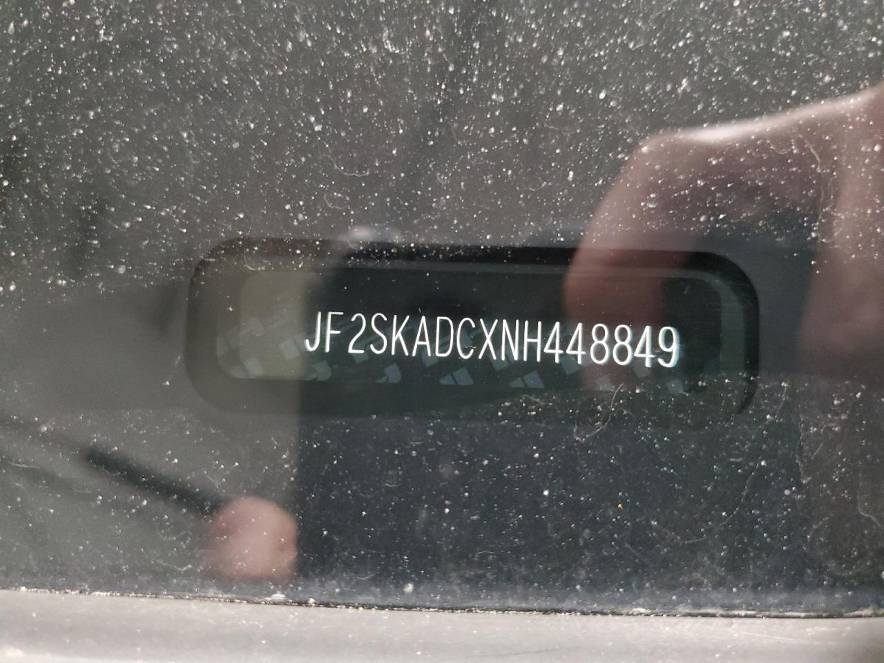 2022 SUBARU FORESTER PREMIUM VIN:JF2SKADCXNH448849