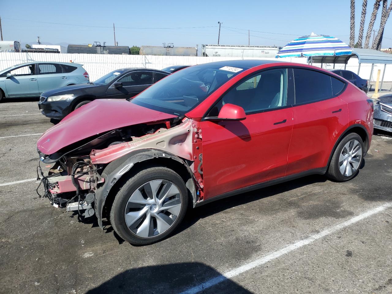 2023 TESLA MODEL Y  VIN:7SAYGDEE8PF827740