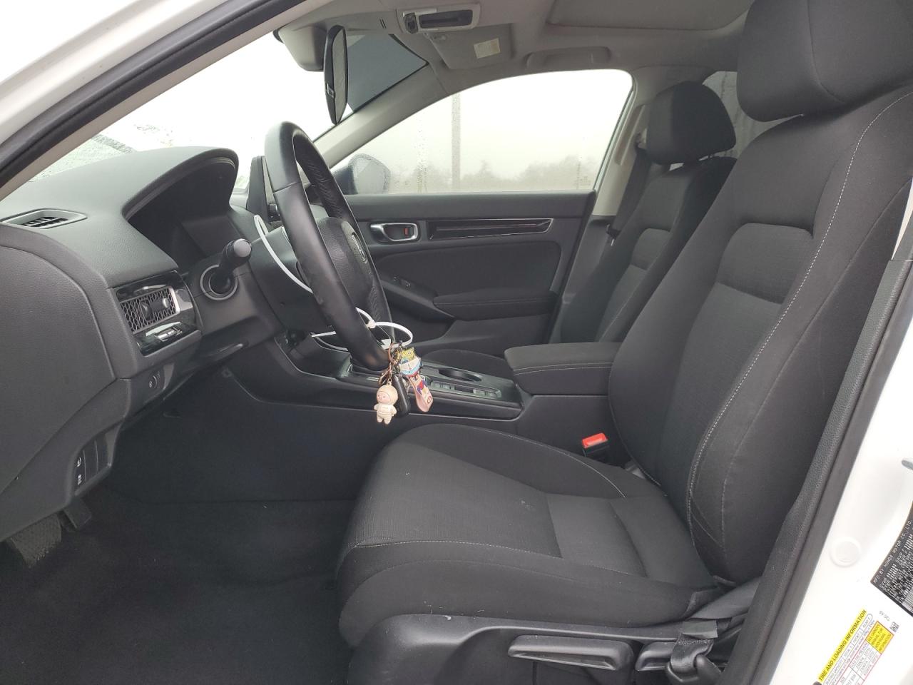 2022 HONDA CIVIC EX VIN:JHMFE1F79NX008195