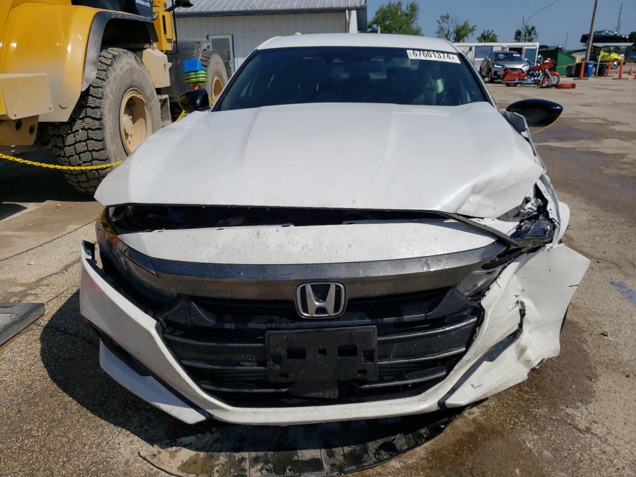 2022 HONDA ACCORD SPORT VIN:1HGCV1F37NA045932