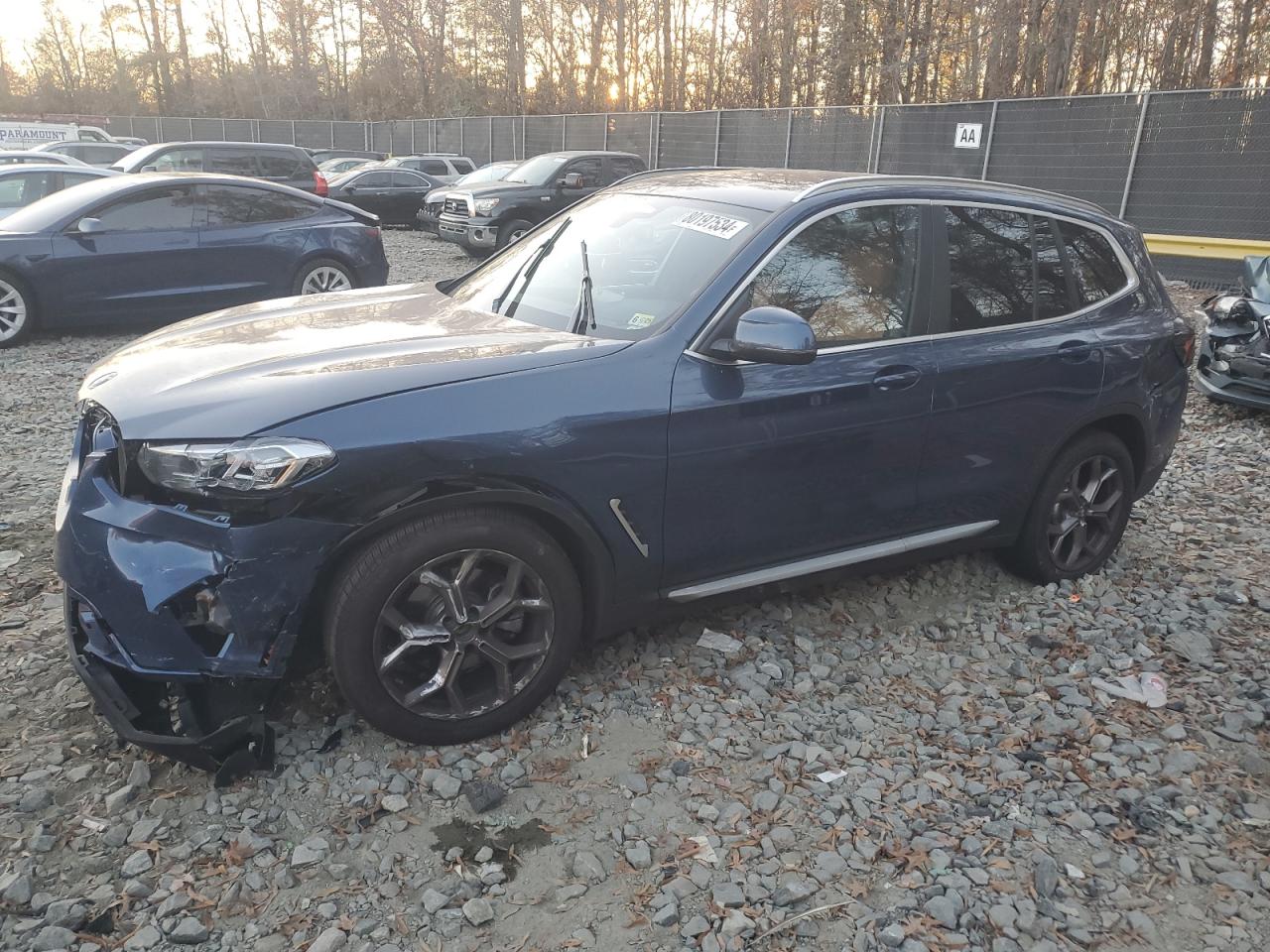 2024 BMW X3 XDRIVE30I VIN:WBX57DP02RN286046