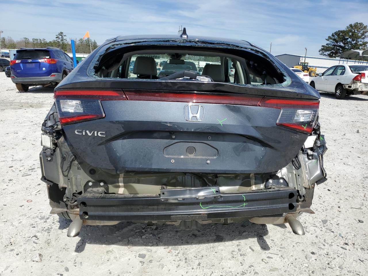 2022 HONDA CIVIC EXL VIN:19XFL1H78NE008600