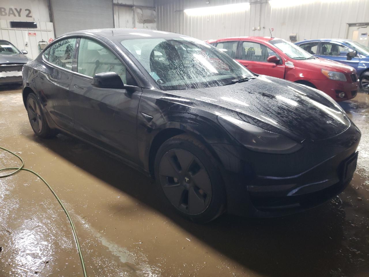 2022 TESLA MODEL 3  VIN:5YJ3E1EB5NF306893