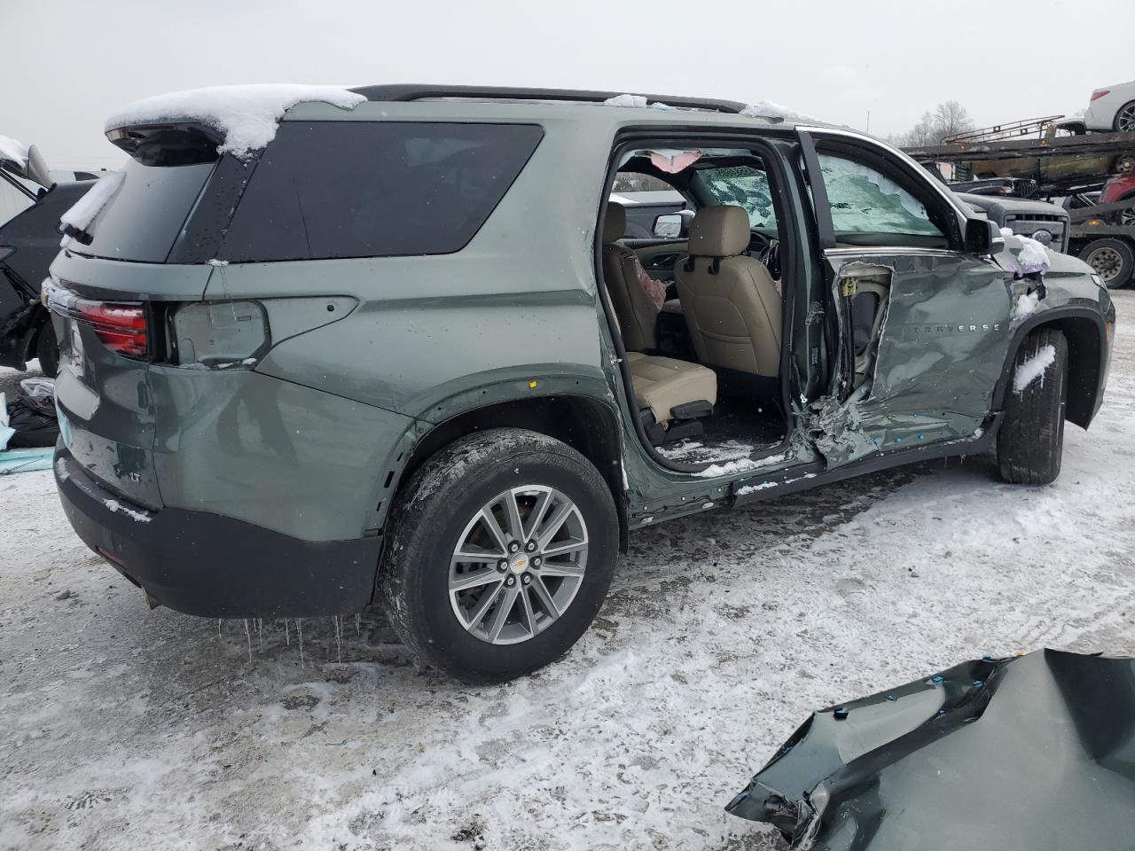 2022 CHEVROLET TRAVERSE LT VIN:1GNEVHKW8NJ160126