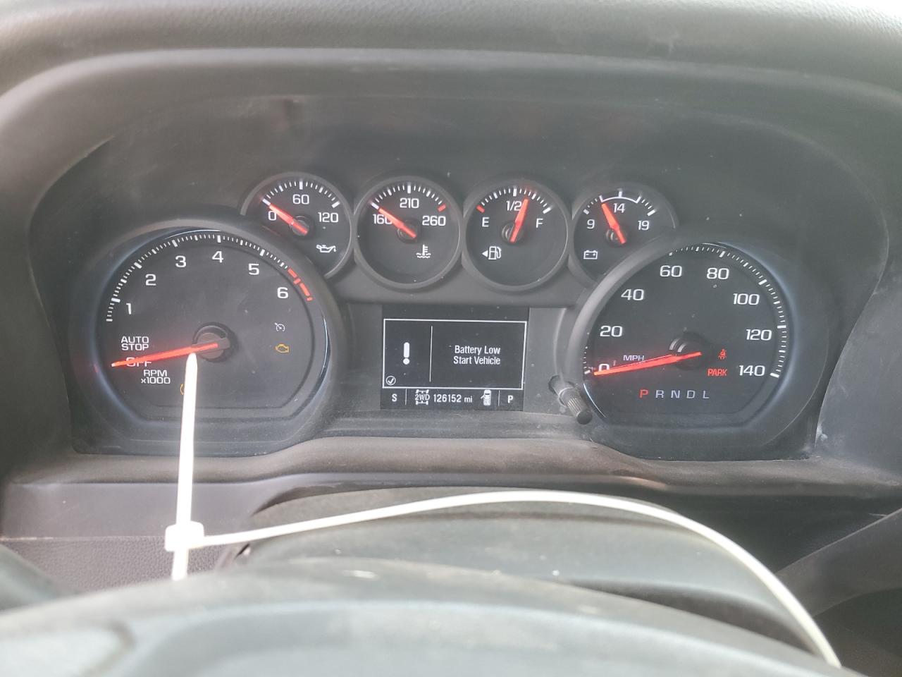 2022 CHEVROLET SILVERADO K1500 CUSTOM VIN:1GCPDBEKXNZ576125