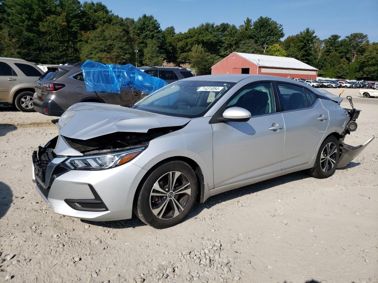 2022 NISSAN SENTRA SV VIN:3N1AB8CV8NY290461