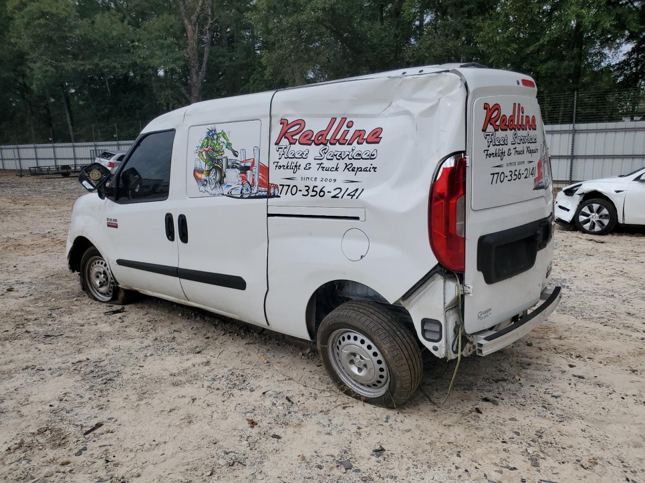 2022 RAM PROMASTER CITY TRADESMAN VIN:ZFBHRFAB9N6W49055