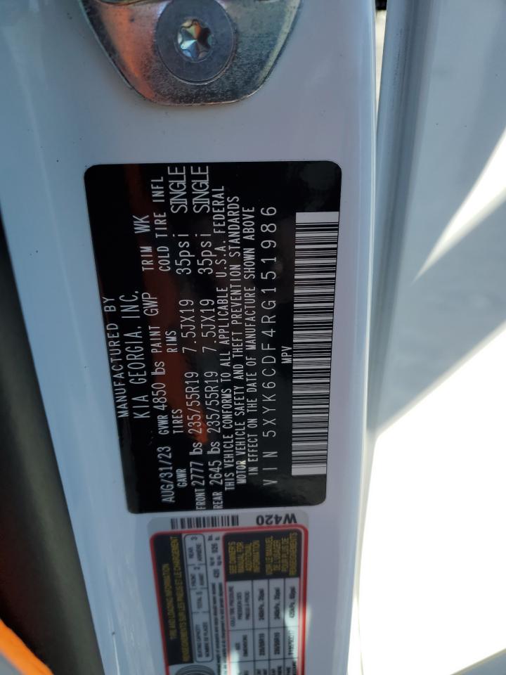 2024 KIA SPORTAGE X LINE VIN:2C3CDXL92JH151864