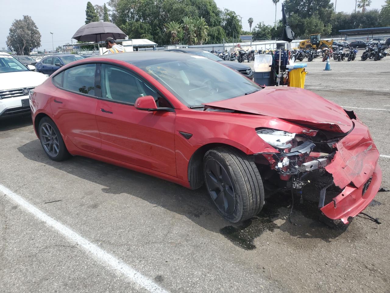 2022 TESLA MODEL 3  VIN:5YJ3E1EA6NF287584