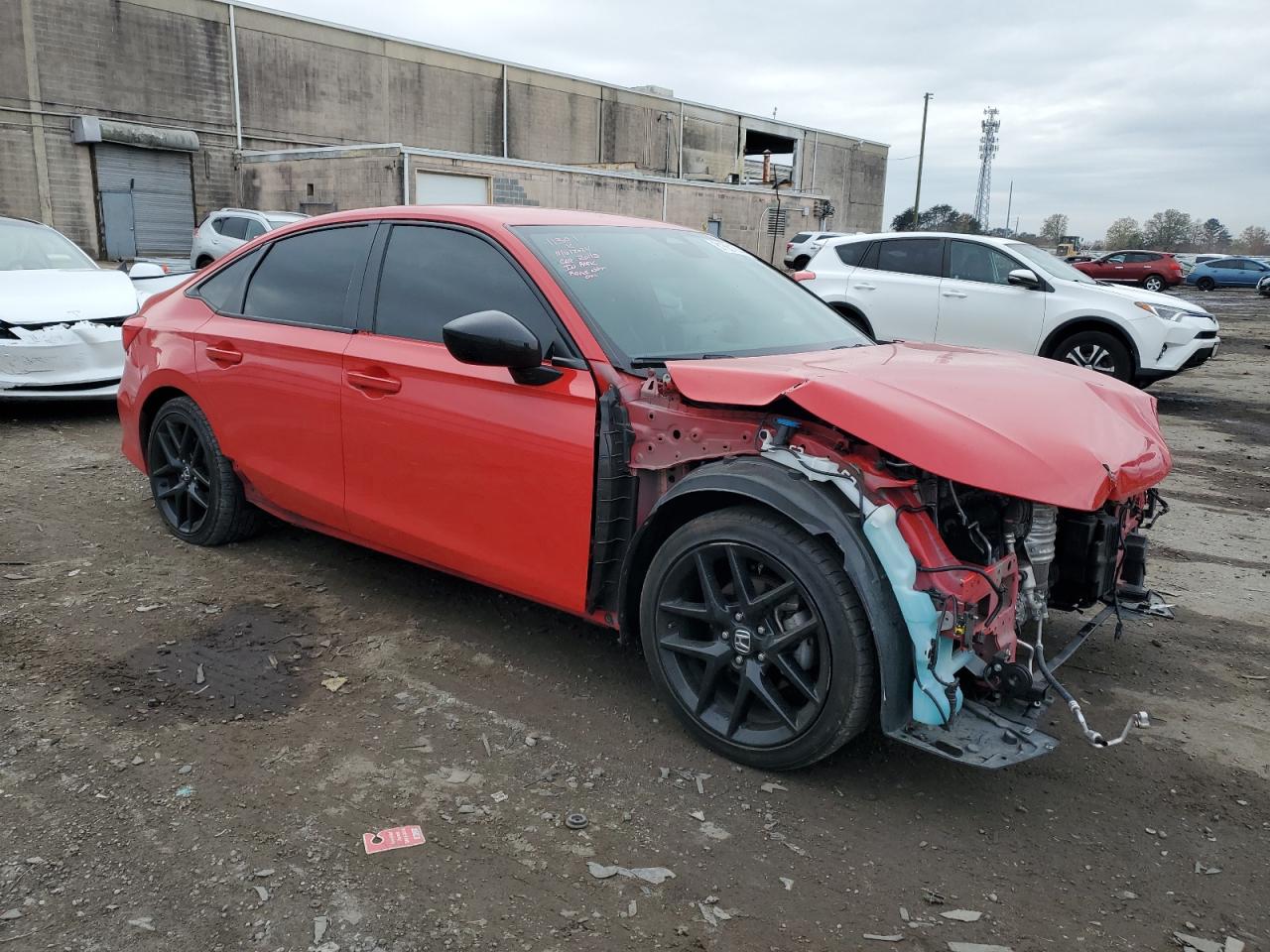 2023 HONDA CIVIC SPORT VIN:2HGFE2F55PH522429