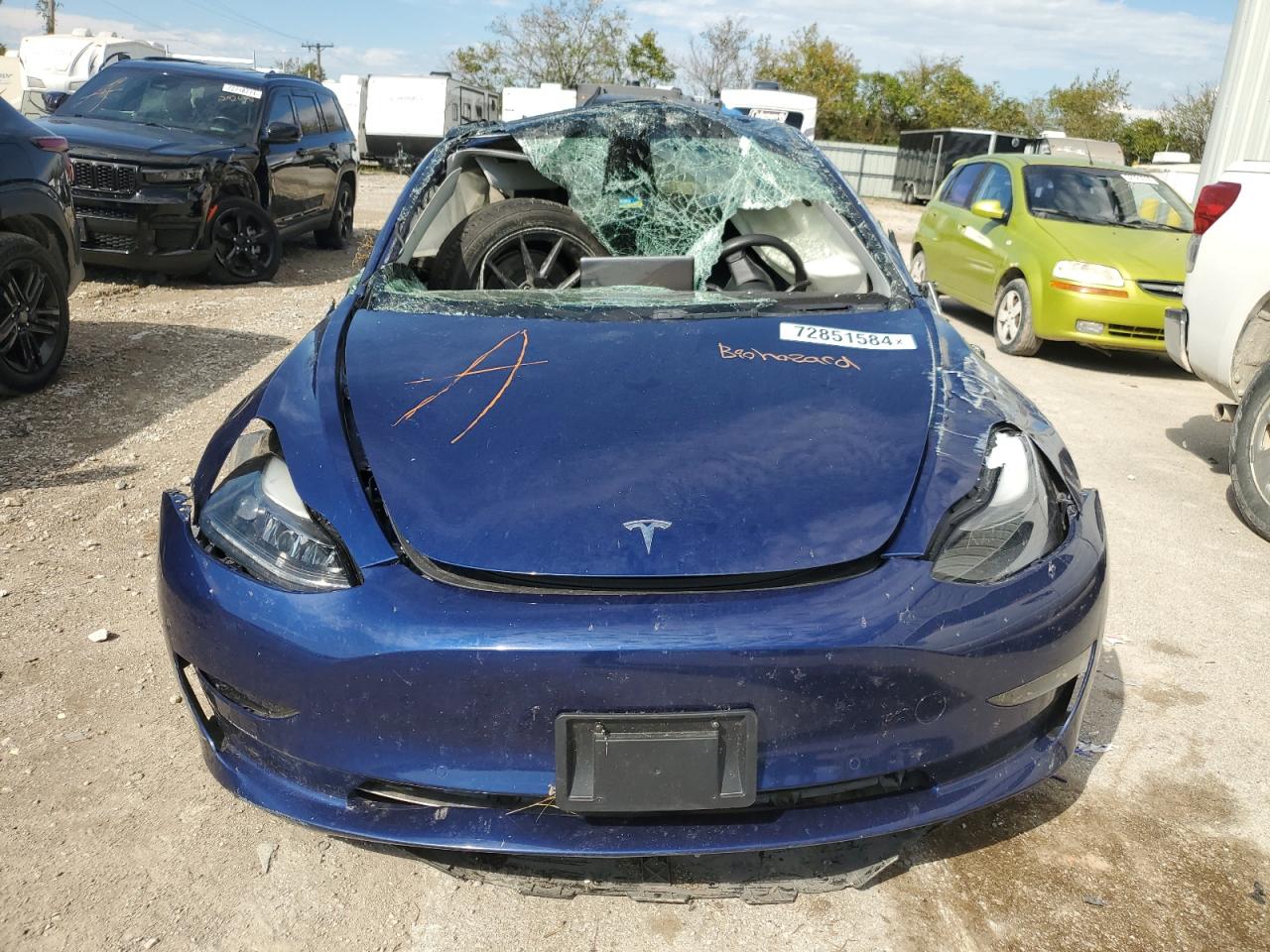 2022 TESLA MODEL 3  VIN:5YJ3E1EB1NF192164