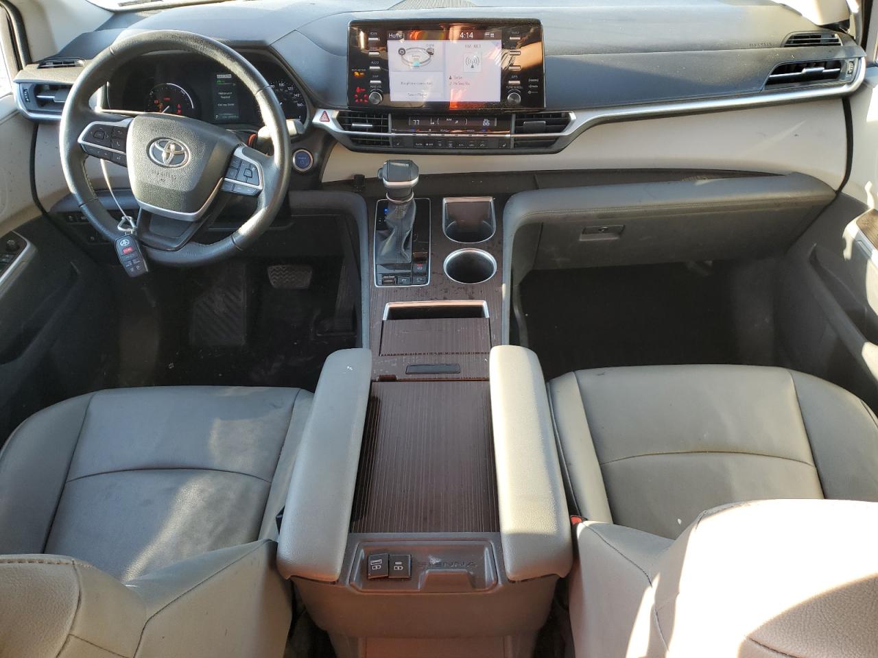 2022 TOYOTA SIENNA XLE VIN:5TDYRKECXNS121596