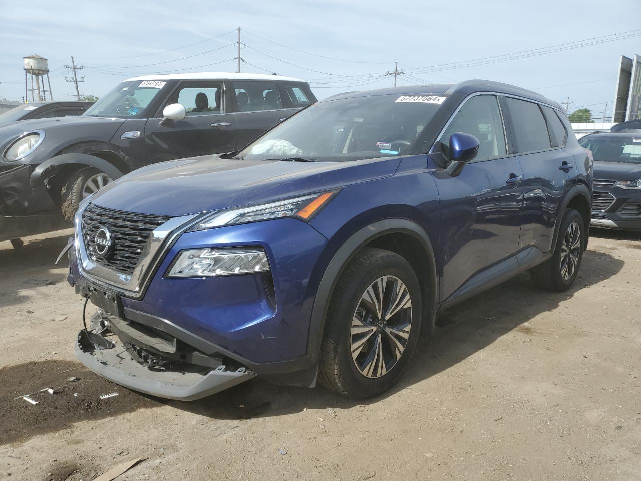 2022 NISSAN ROGUE SV VIN:JN8BT3BB7NW338603