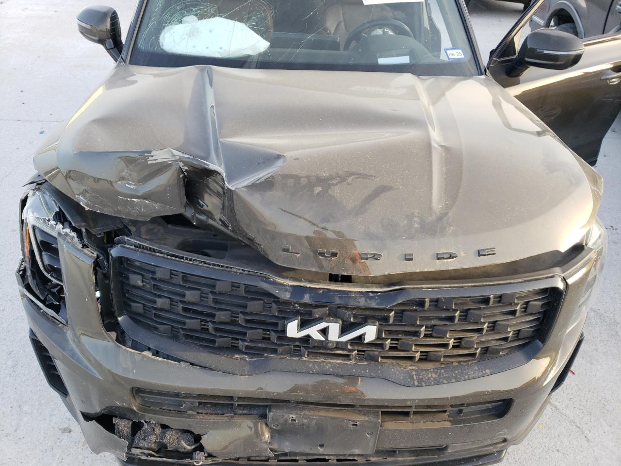 2022 KIA TELLURIDE SX VIN:5XYP5DHC9NG211835