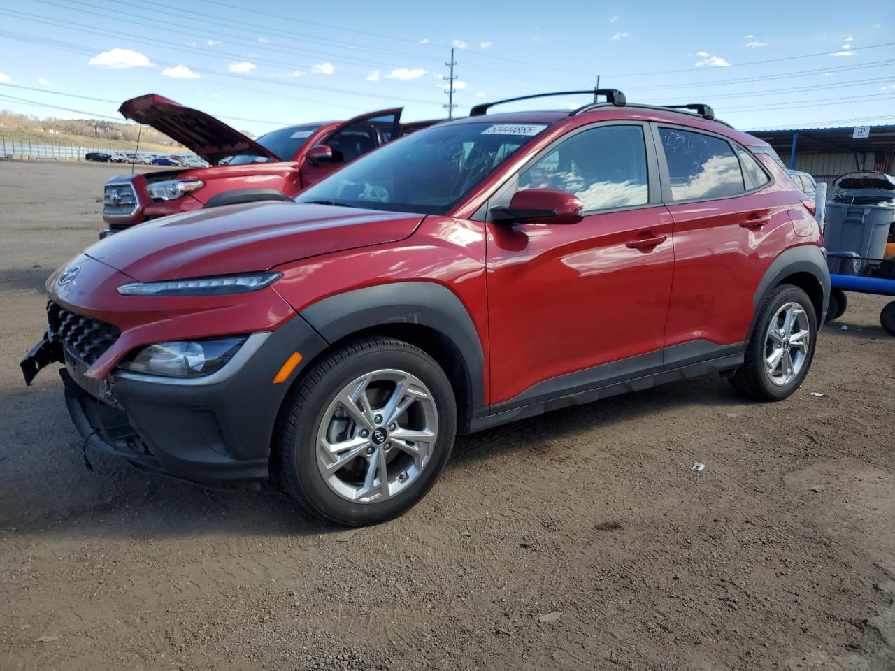 2022 HYUNDAI KONA SEL VIN:KM8K3CAB2NU757141