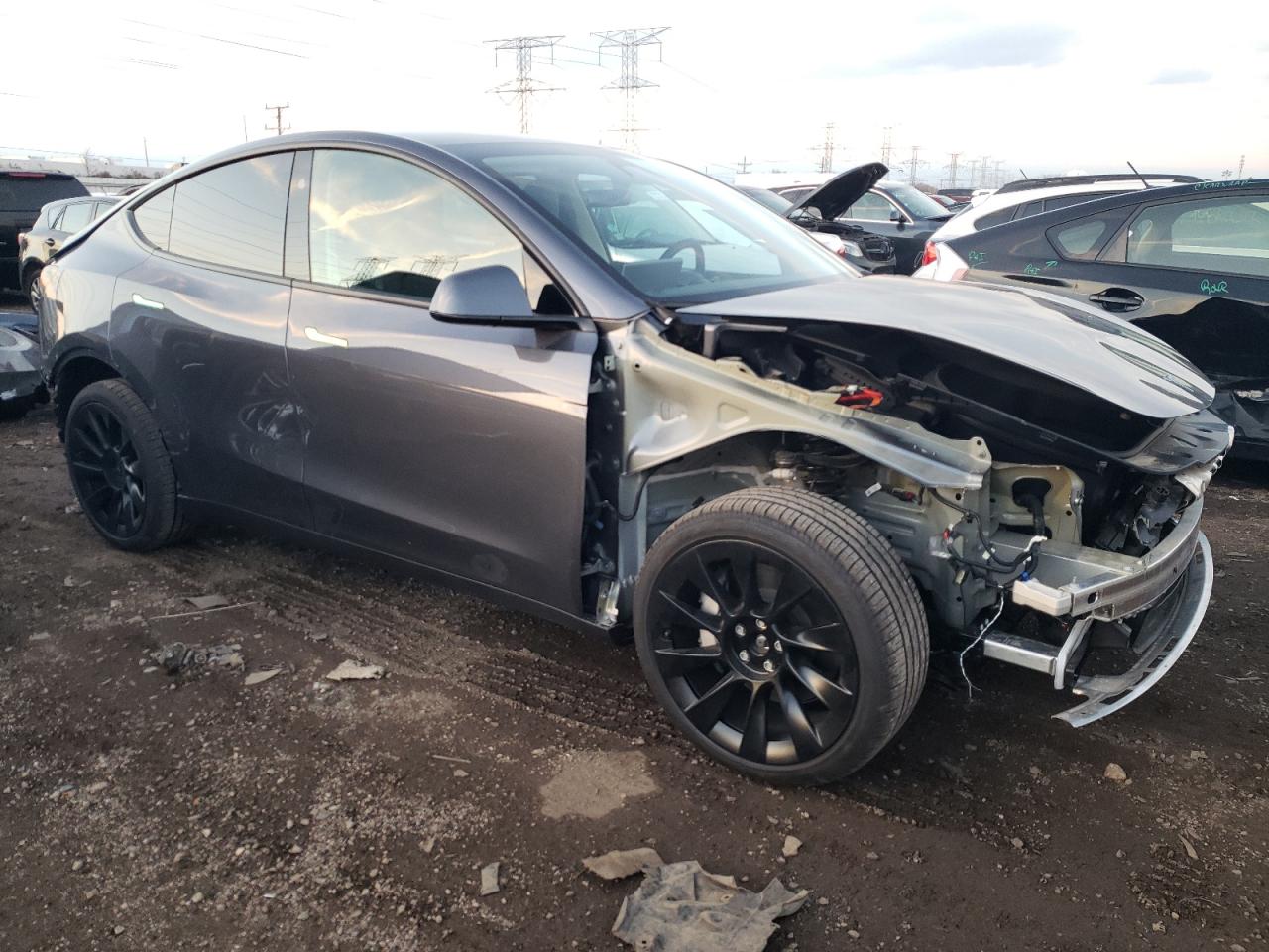 2023 TESLA MODEL Y  VIN:7SAYGDEE4PF896117