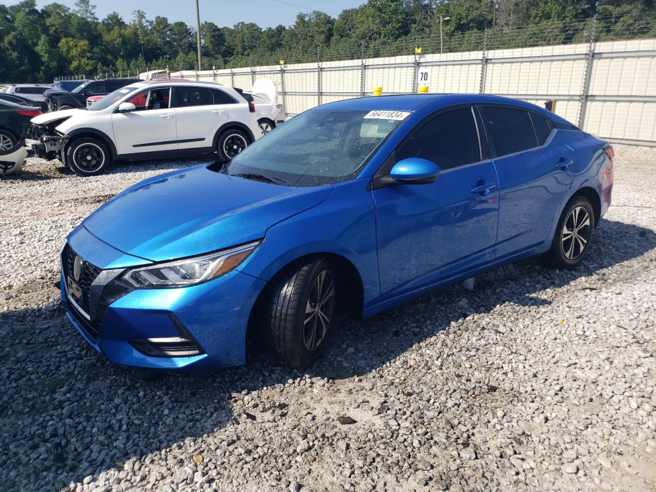 2022 NISSAN SENTRA SV VIN:3N1AB8CV7NY244717