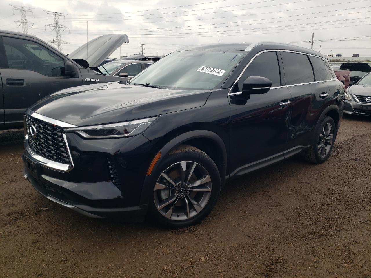 2022 INFINITI QX60 LUXE VIN:5N1DL1FS7NC338844