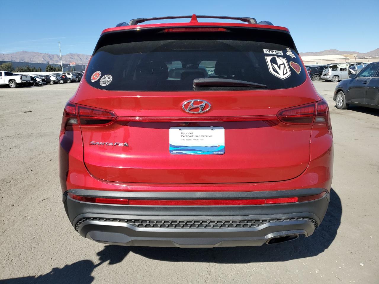 2022 HYUNDAI SANTA FE SEL VIN:5NMS64AJXNH452390