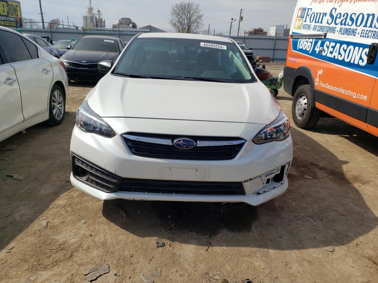 2022 SUBARU IMPREZA  VIN:4S3GTAB61N3723388