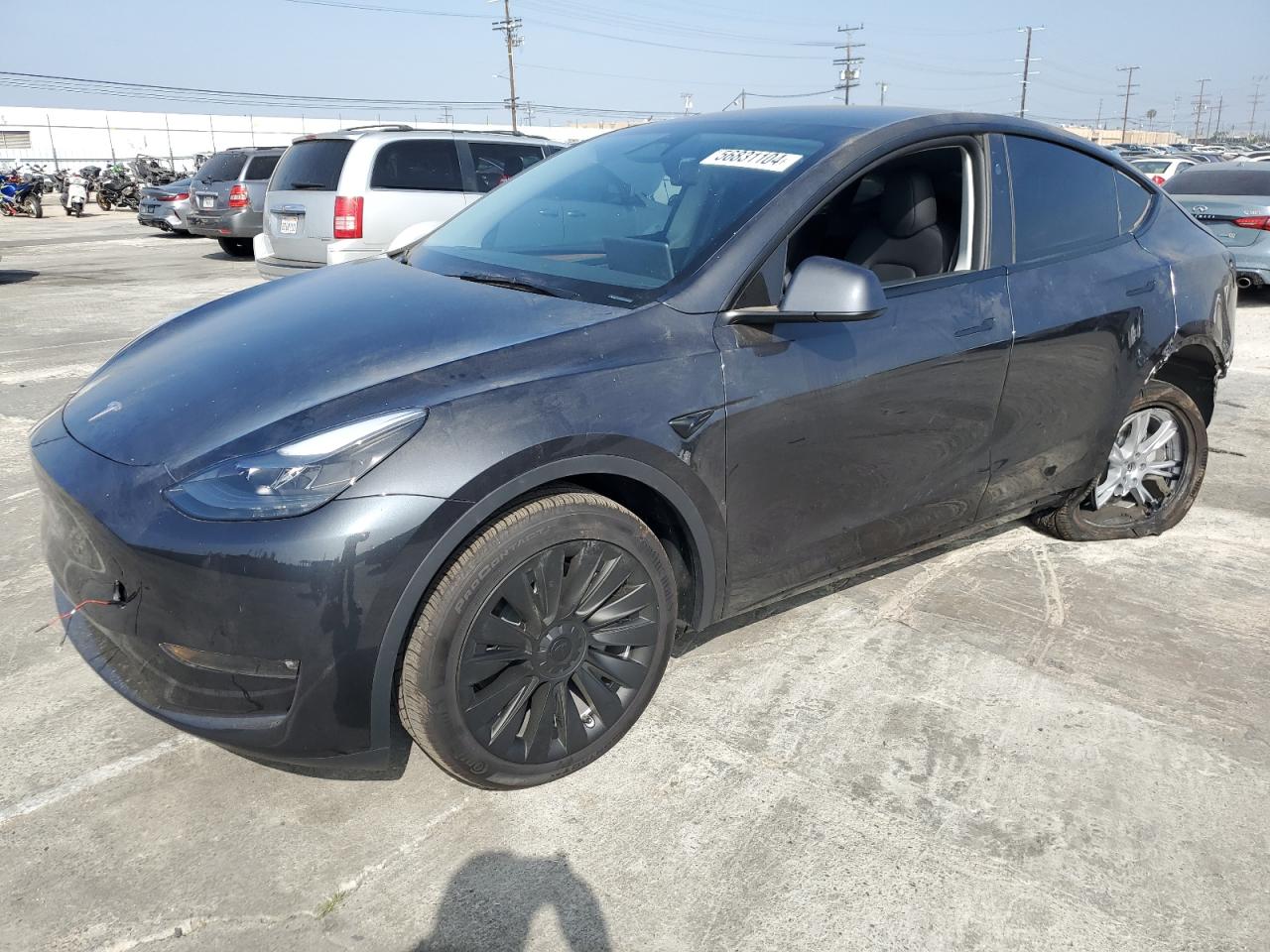 2024 TESLA MODEL Y VIN:7SAYGDEE9RF011056