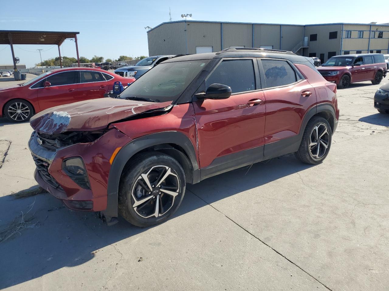 2022 CHEVROLET TRAILBLAZER RS VIN:KL79MTSL3NB067804