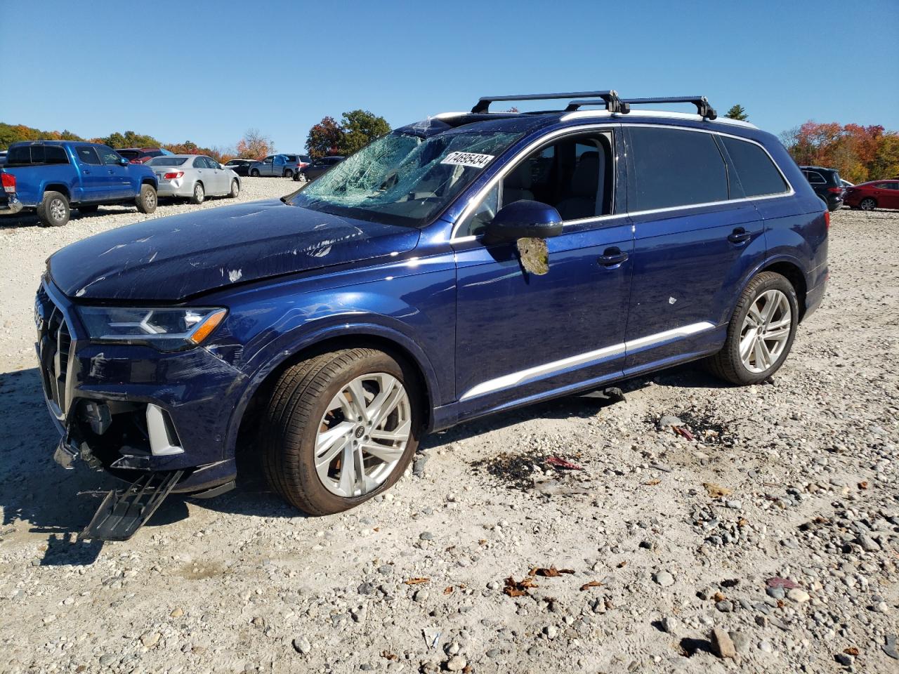 2022 AUDI Q7 PREMIUM PLUS VIN:WA1LXBF76ND016075