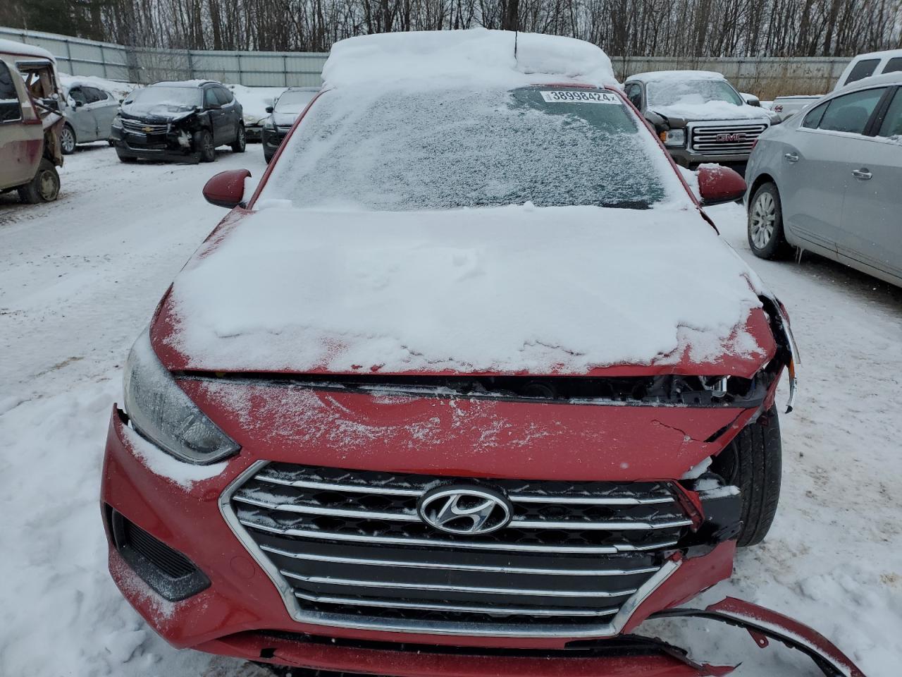 2022 HYUNDAI ACCENT SE VIN:3KPC24A64NE168224