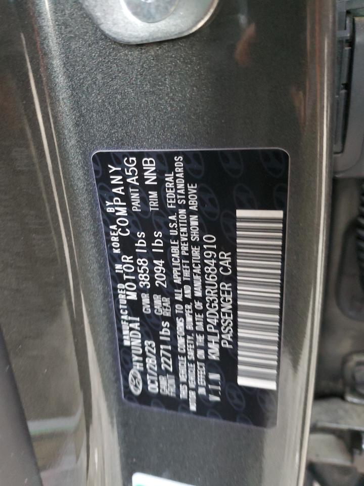 2024 HYUNDAI ELANTRA LIMITED VIN:KMHLP4DG3RU684910