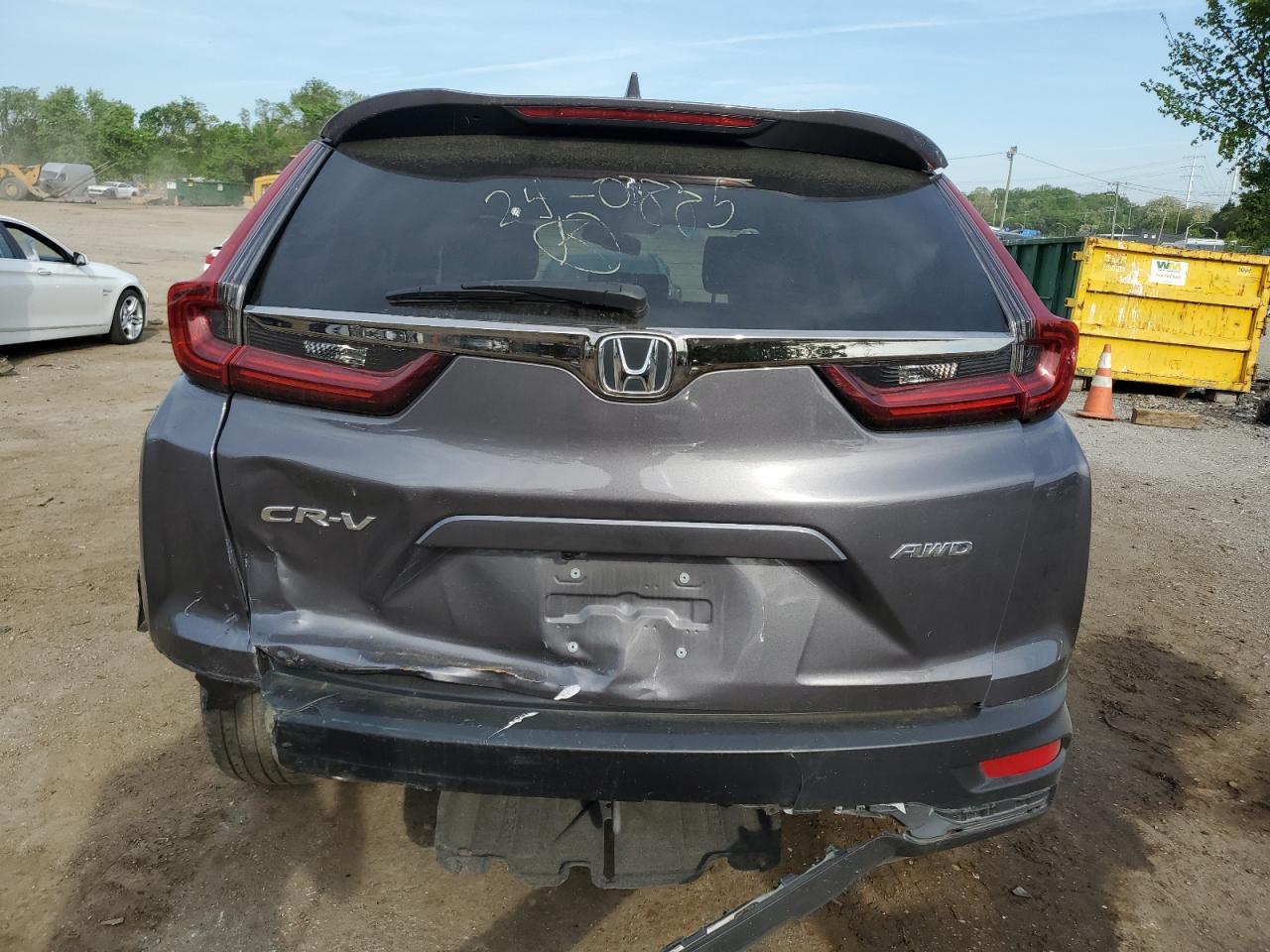 2022 HONDA CR-V EXL VIN:5J6RW2H81NA012276