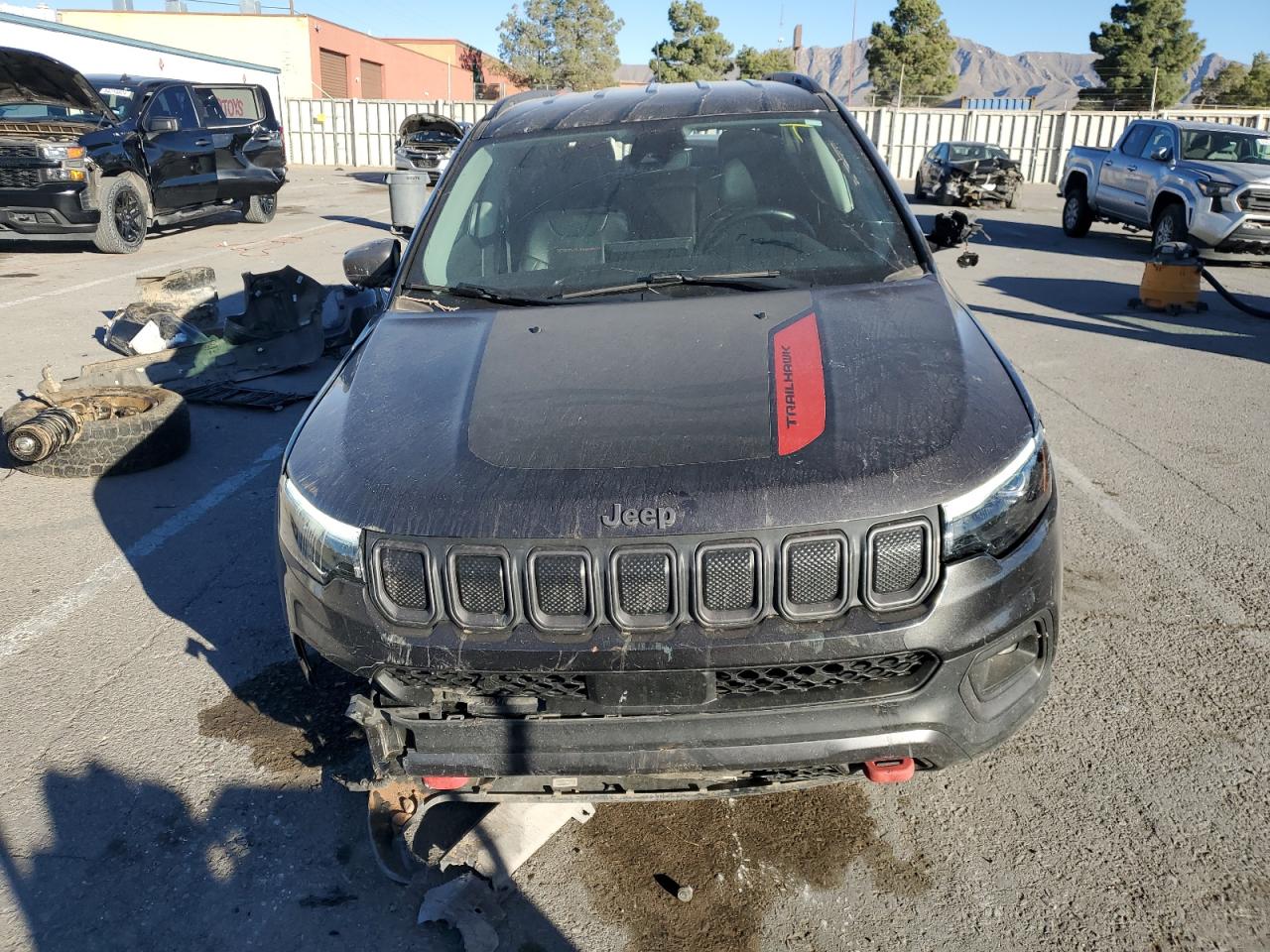 2022 JEEP COMPASS TRAILHAWK VIN:3C4NJDDB0NT122602