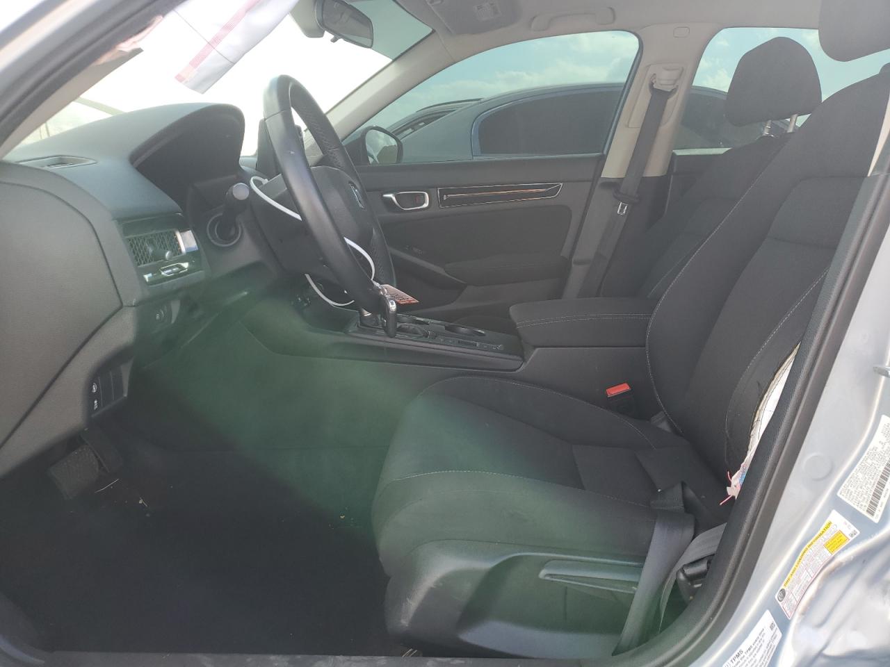 2022 HONDA CIVIC EX VIN:2HGFE1F78NH307619