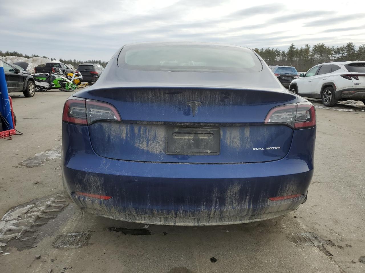 2022 TESLA MODEL 3  VIN:5YJ3E1EB6NF190460