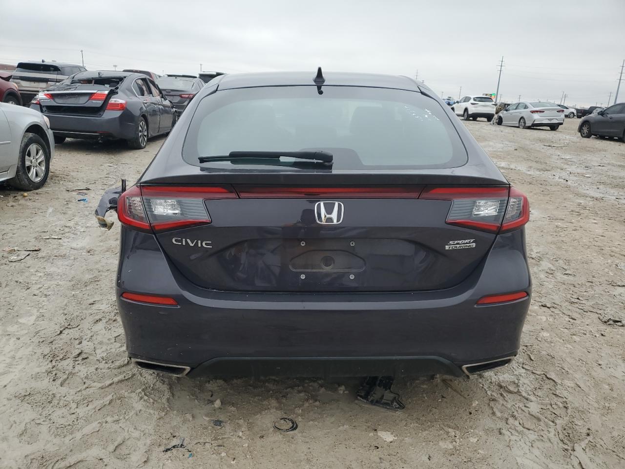 2022 HONDA CIVIC SPORT TOURING VIN:19XFL1H85NE009700