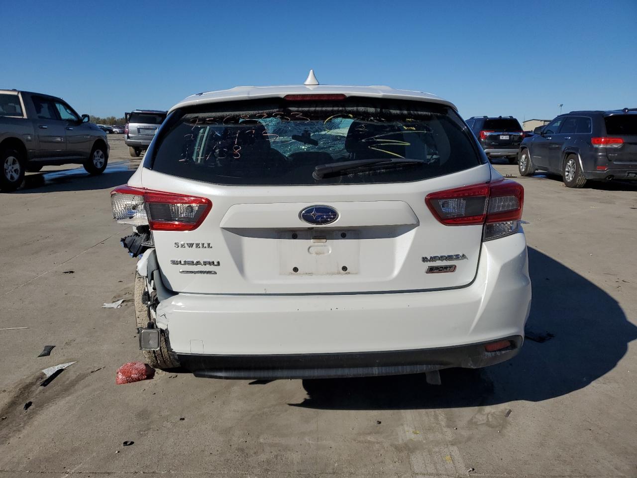 2023 SUBARU IMPREZA SPORT VIN:4S3GTAM69P3709495
