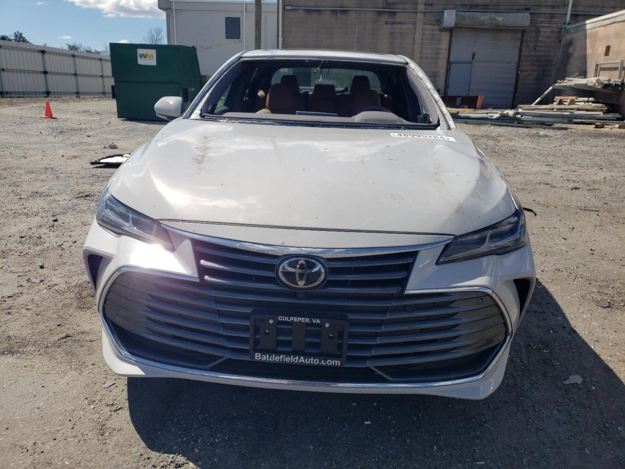 2022 TOYOTA AVALON LIMITED VIN:4T1DZ1FB5NU082857