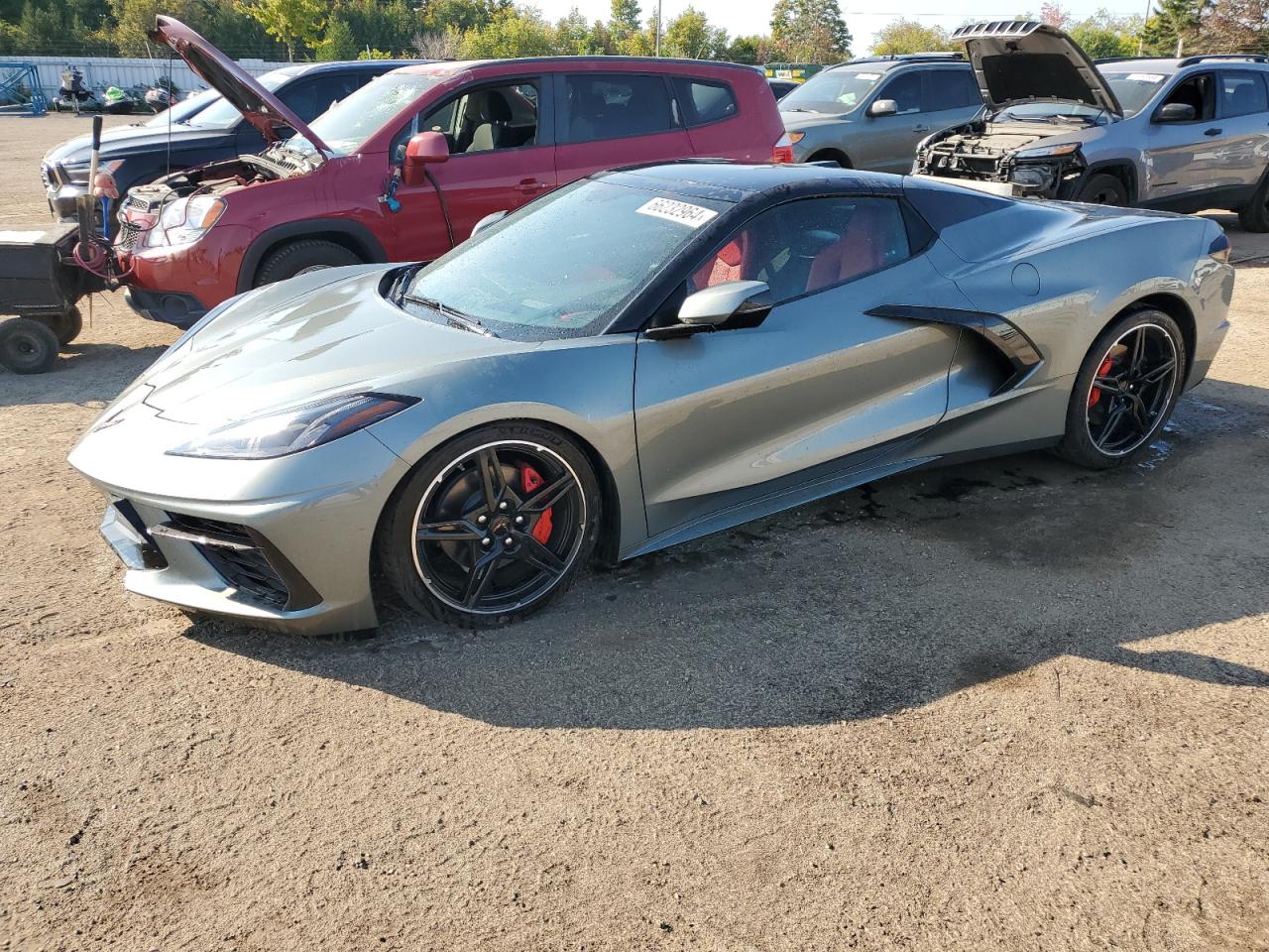 2022 CHEVROLET CORVETTE STINGRAY 2LT VIN:1G1YB3D43N5117733