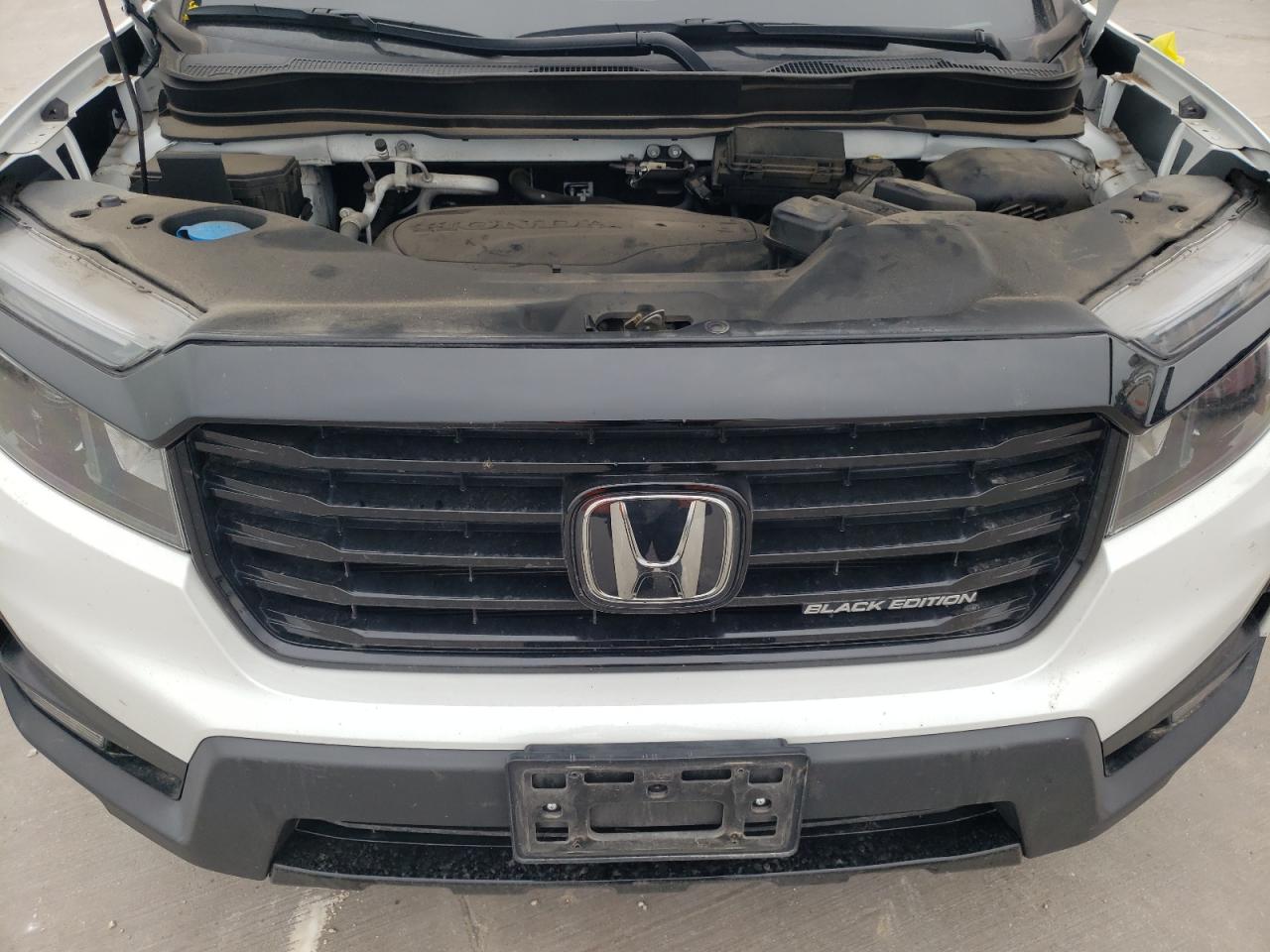 2022 HONDA RIDGELINE BLACK EDITION VIN:5FPYK3F89NB001496
