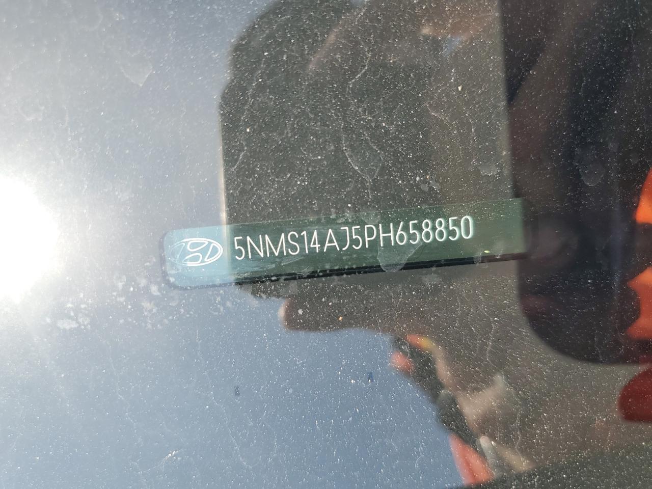 2023 HYUNDAI SANTA FE SE VIN:5NMS14AJ5PH658850