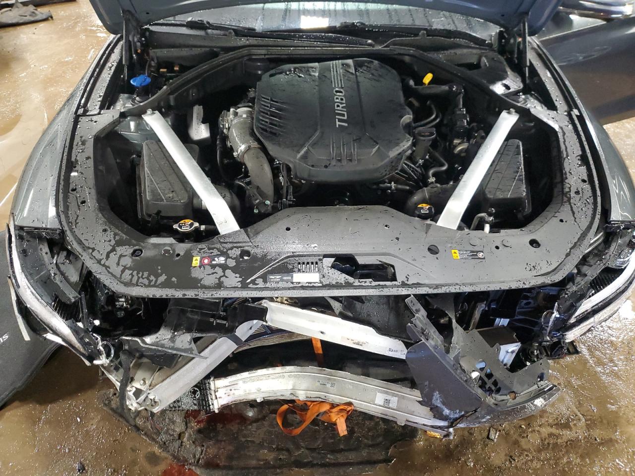 2022 GENESIS G70 BASE VIN:KMTG54TE7NU084124