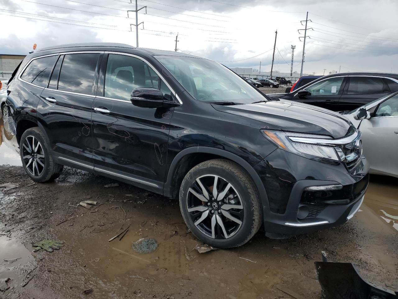 2022 HONDA PILOT TOURING VIN:5FNYF6H60NB098503