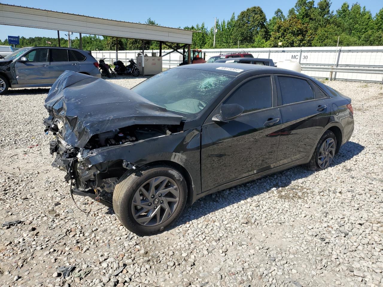 2024 HYUNDAI ELANTRA BLUE VIN:KMHLM4DJ4RU093232