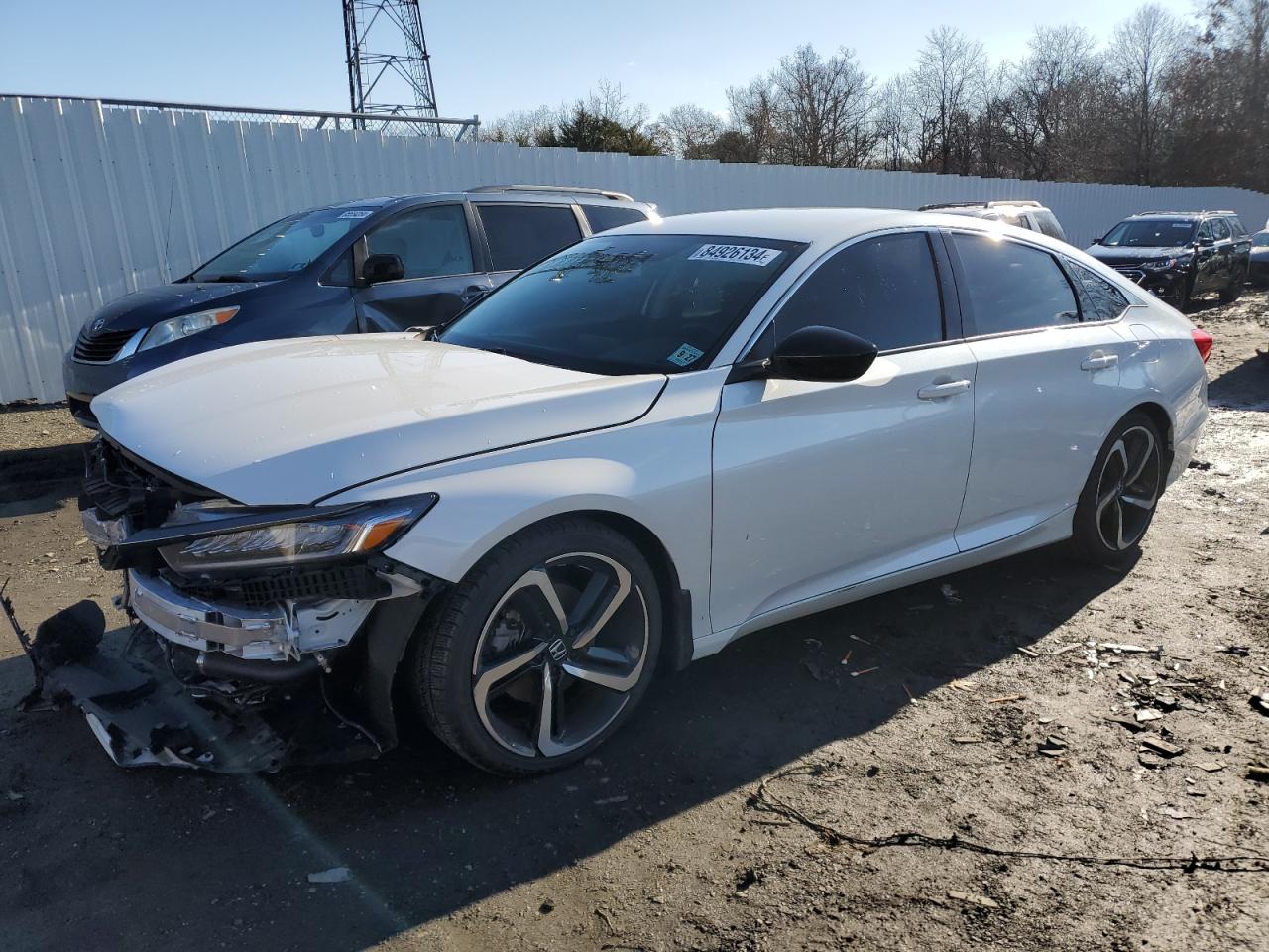 2022 HONDA ACCORD SPORT SE VIN:1HGCV1F46NA072094